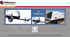 Desktop Screenshot of milleniumproducts.net